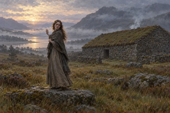 The Glaistig of Lianachan in Campbell — AI-generated interpretation