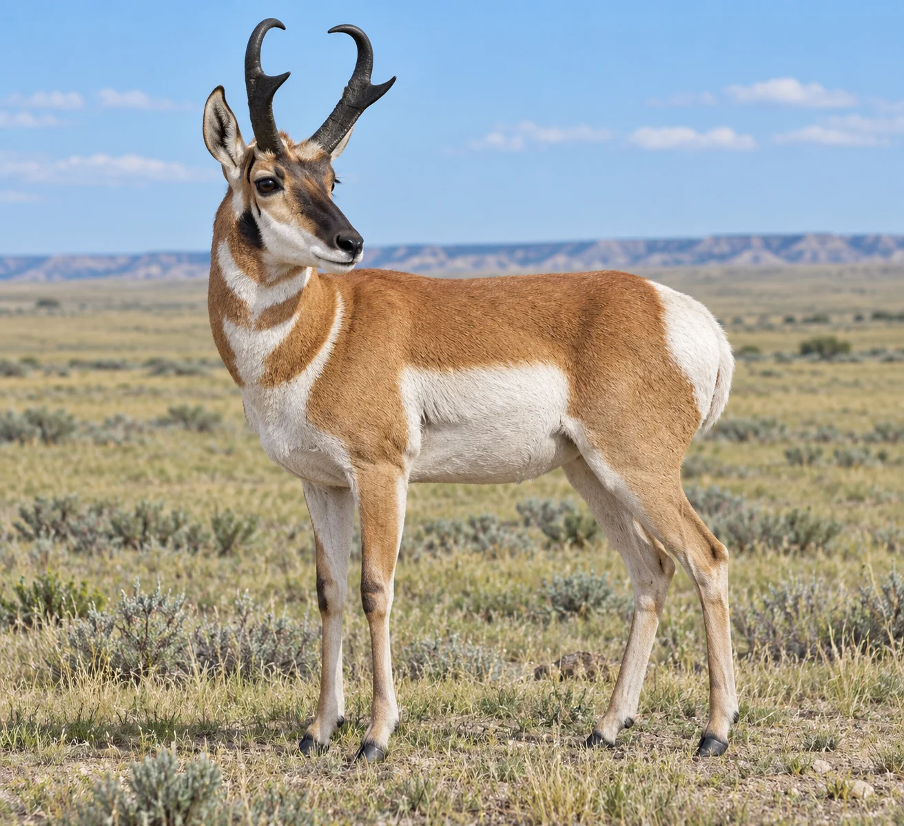 Complete pronghorn.