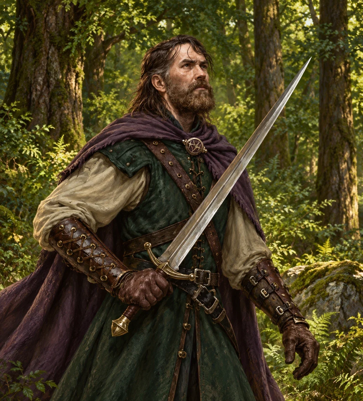 Halbarad portrait.