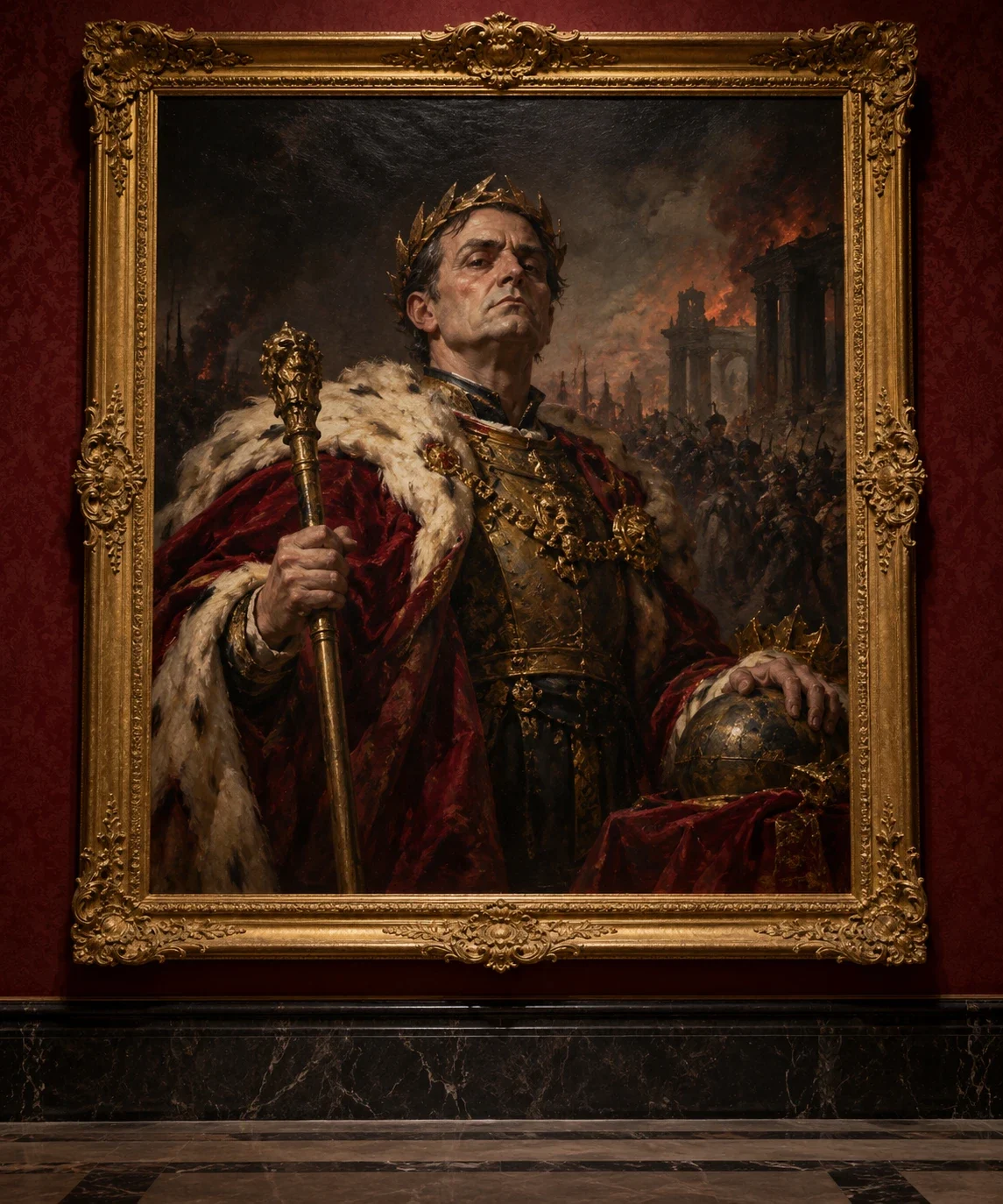 Interpretive depiction of Vigo the Carpathian.