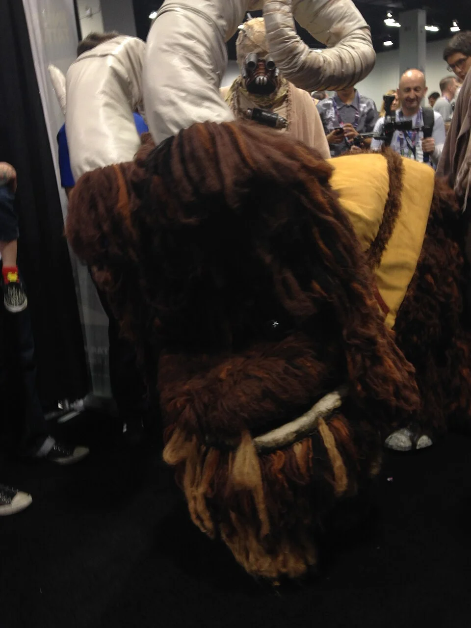 Bantha costume at Star Wars Celebration 2015