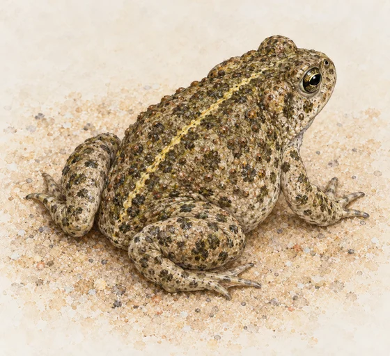 Natterjack toad study