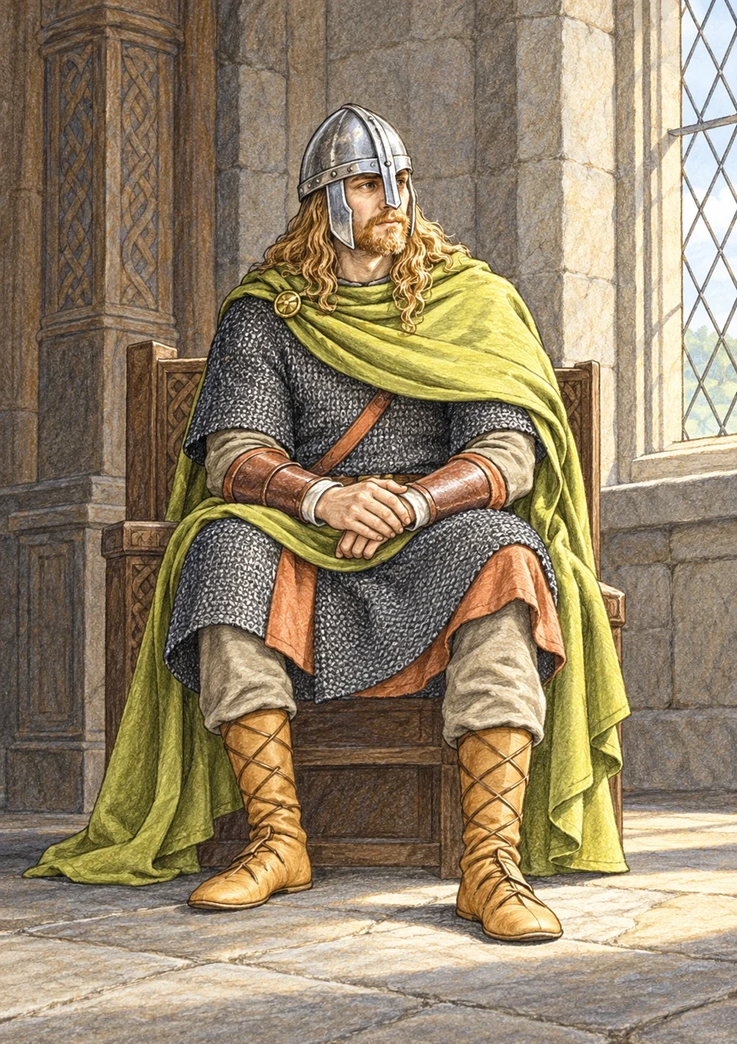 Háma portrait.