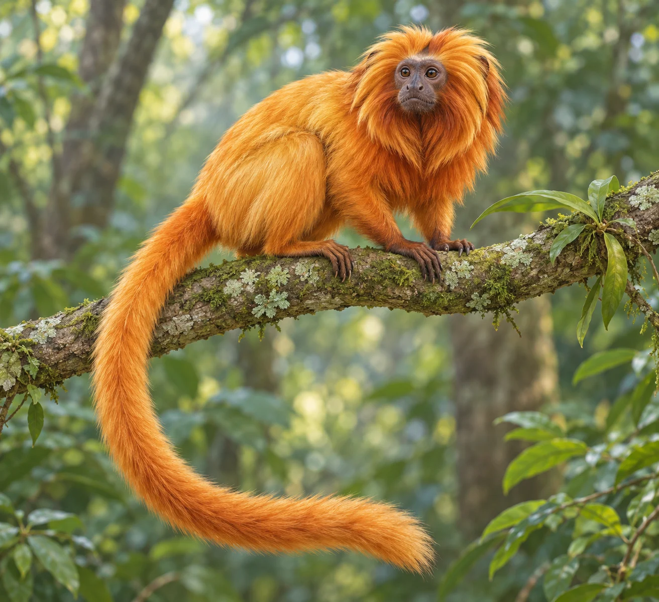 Golden lion tamarin study