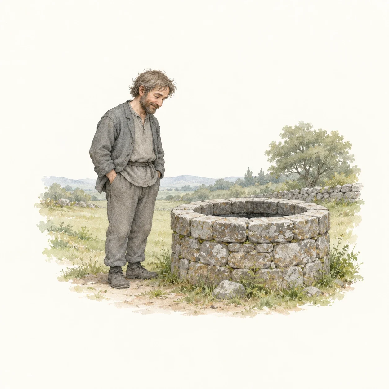 AI interpretation of The Parsonage Helper of Kießlingswalde.