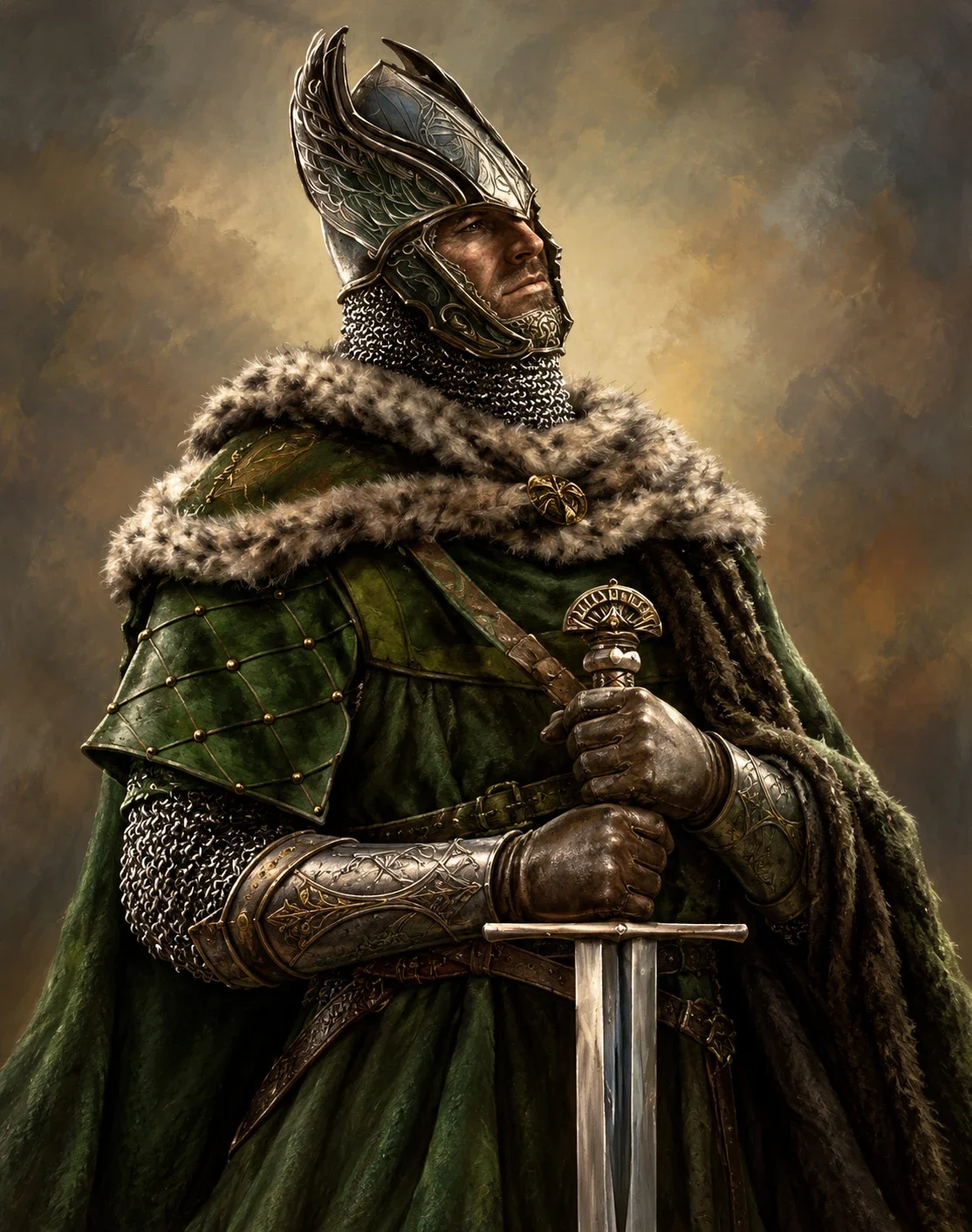 Hirluin portrait.