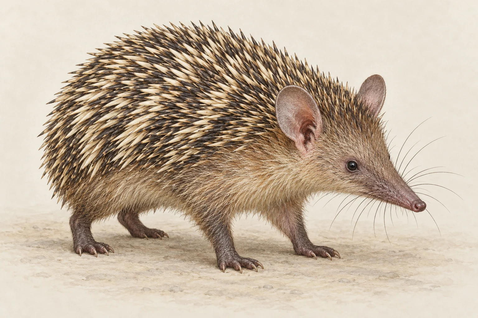 Lesser hedgehog tenrec.