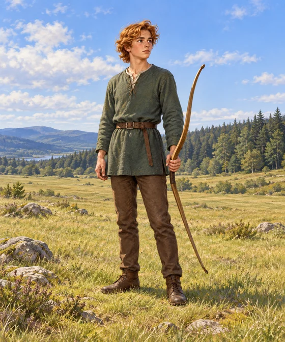 Photogen in an independently reconstructed, fully clothed literary character study.