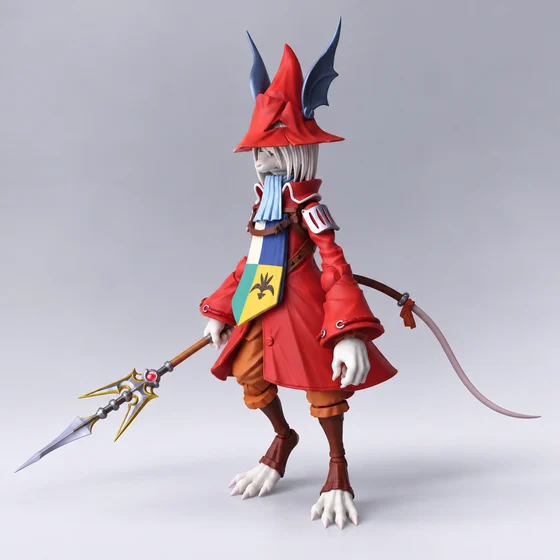 Ratlike dragoon in red.