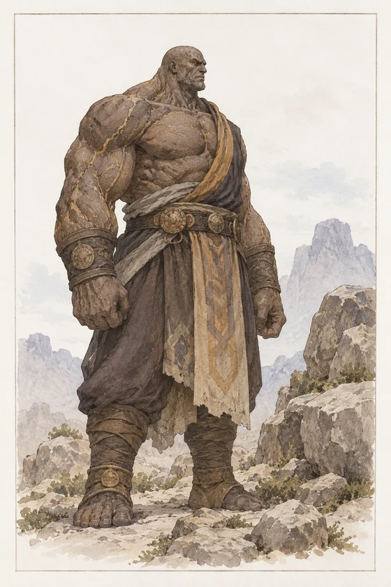 Titan (Final Fantasy) - original unofficial interpretation.