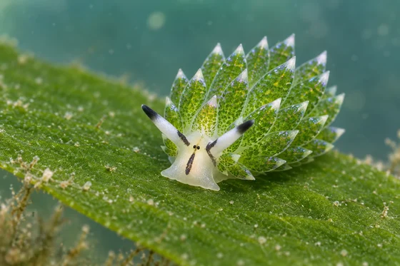 Costasiella kuroshimae - AI-generated scientific interpretation.
