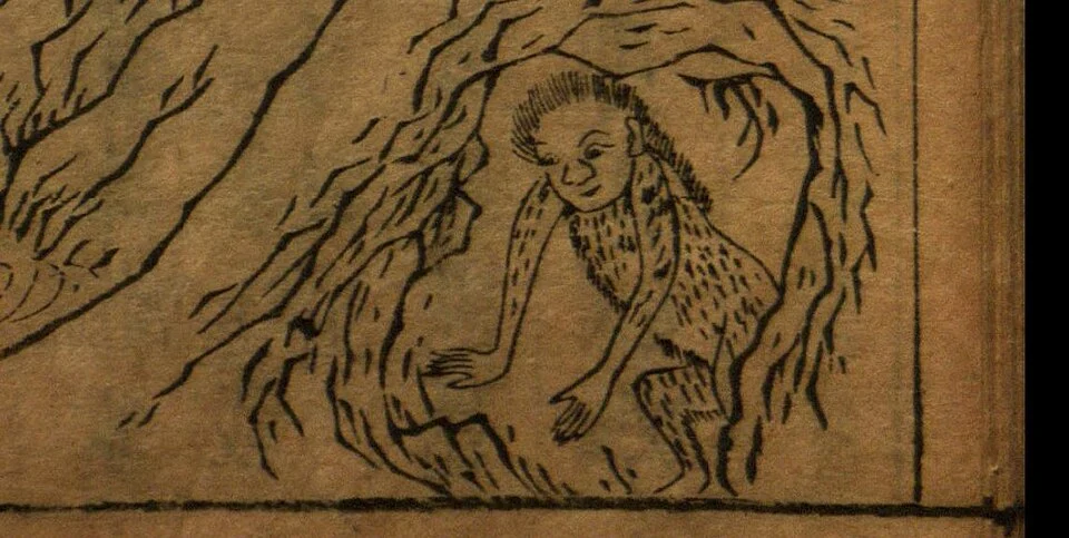 huaihuai, named historical Shan hai jing woodcut