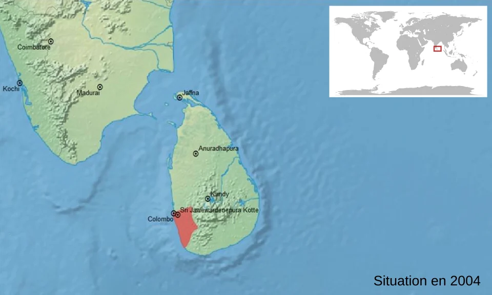 geographic distribution of Pseudophilautus popularis