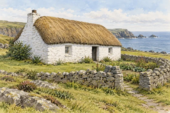 Manx cultural communities - AI-generated contextual illustration.