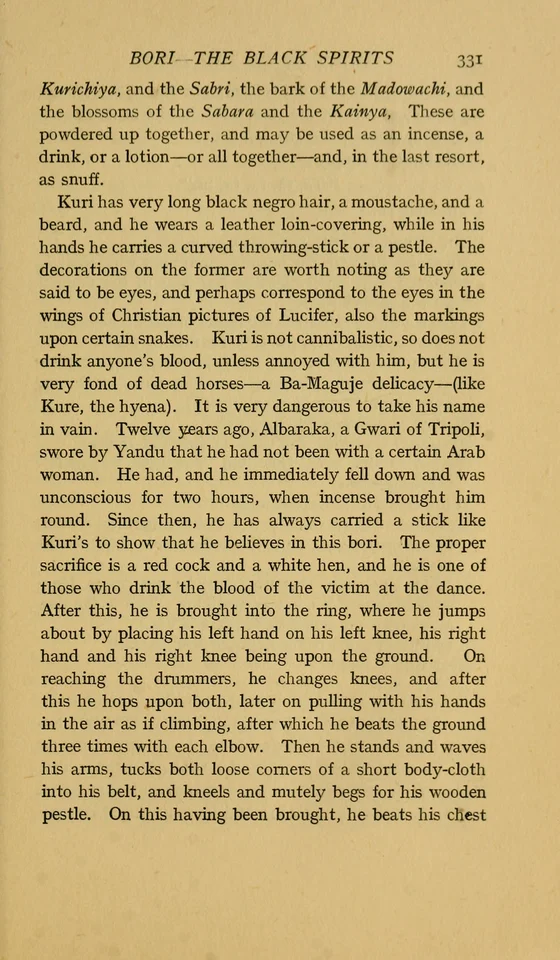 Kuri,1914 historical printed text witness, page331; documentary source-page facsimile