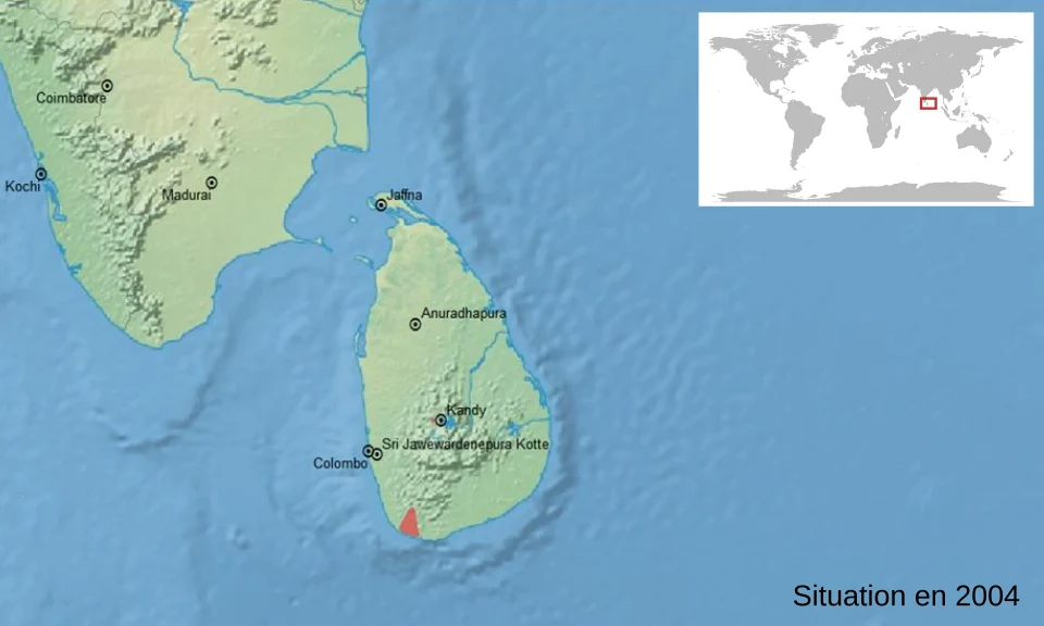 geographic distribution of Pseudophilautus hoipolloi