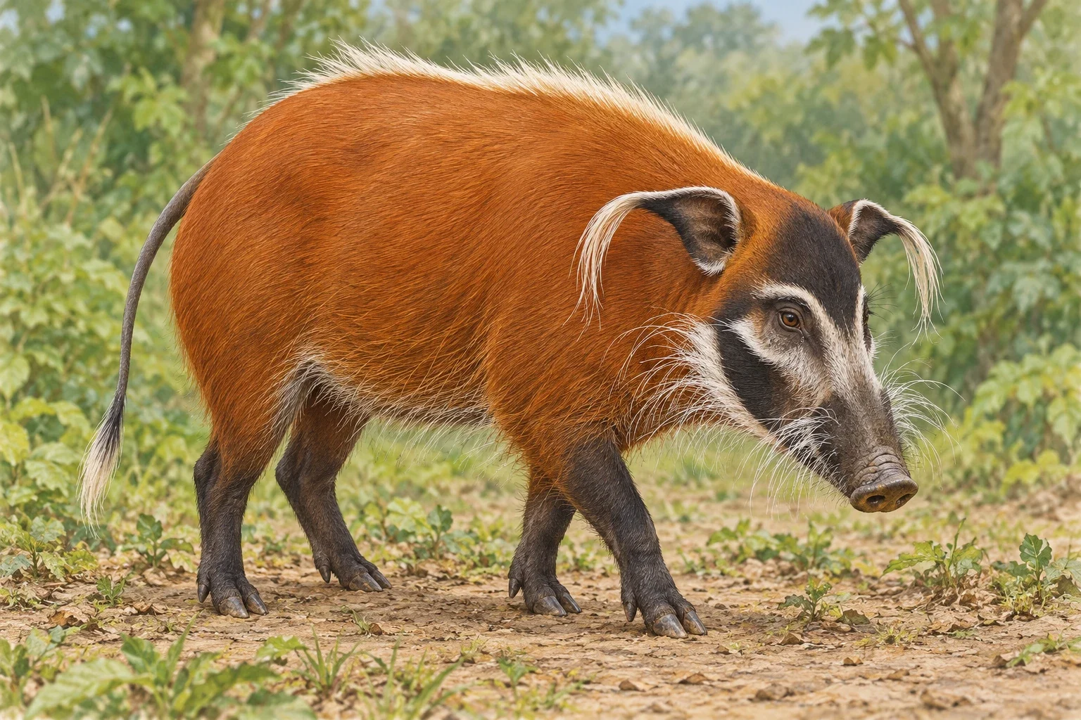 Red river hog