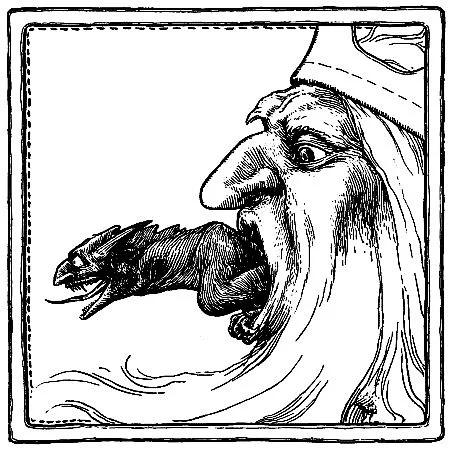 Batten: Lawless Beast emerging from the king’s mouth