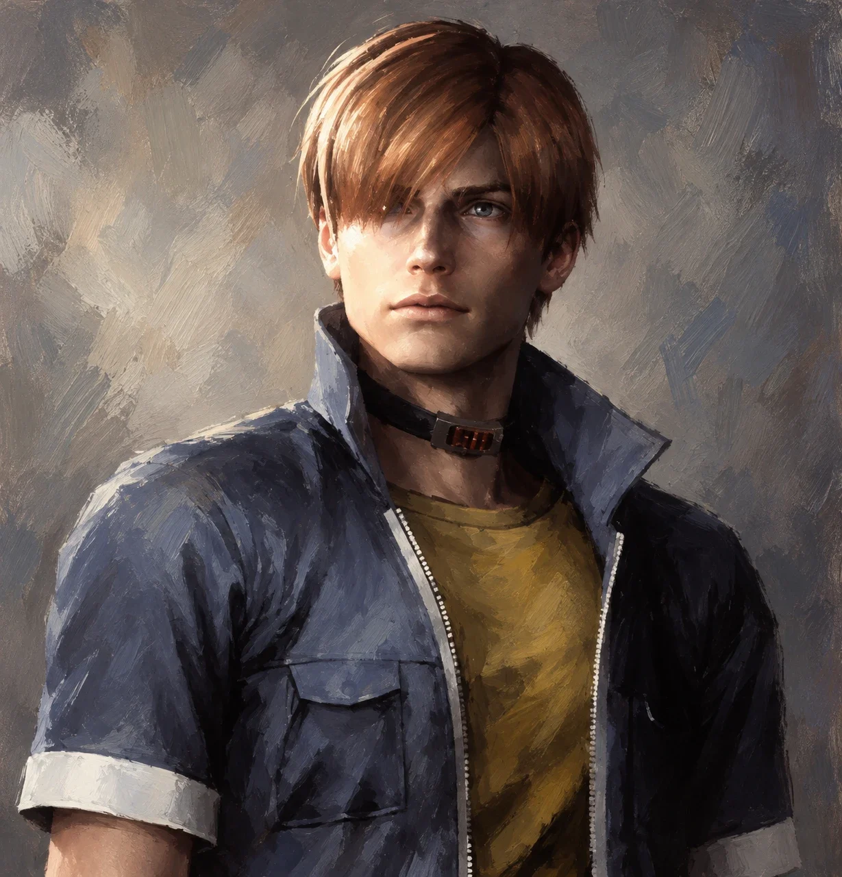 Interpretive portrait of Steve Burnside.