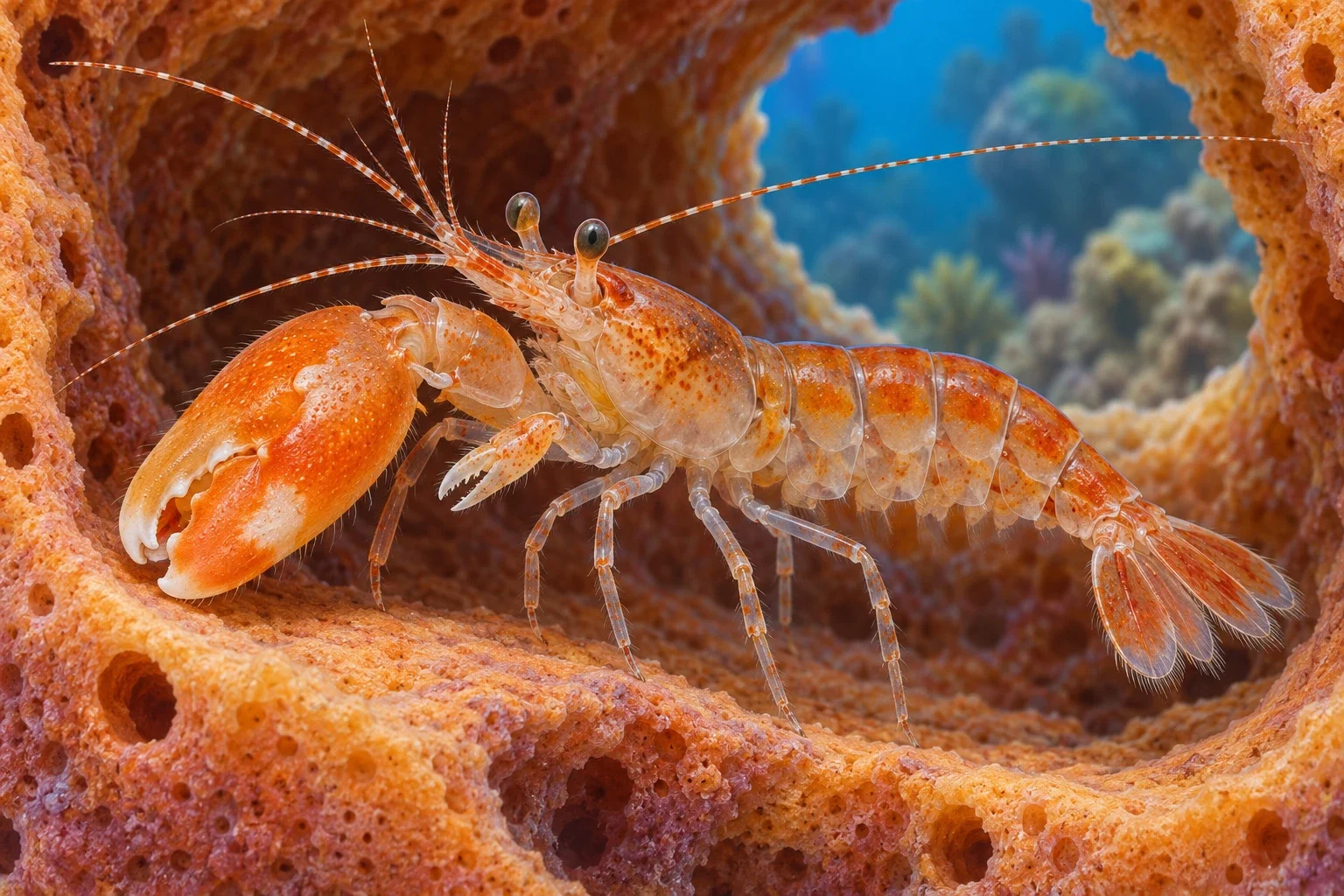 Synalpheus regalis - AI-generated scientific interpretation.