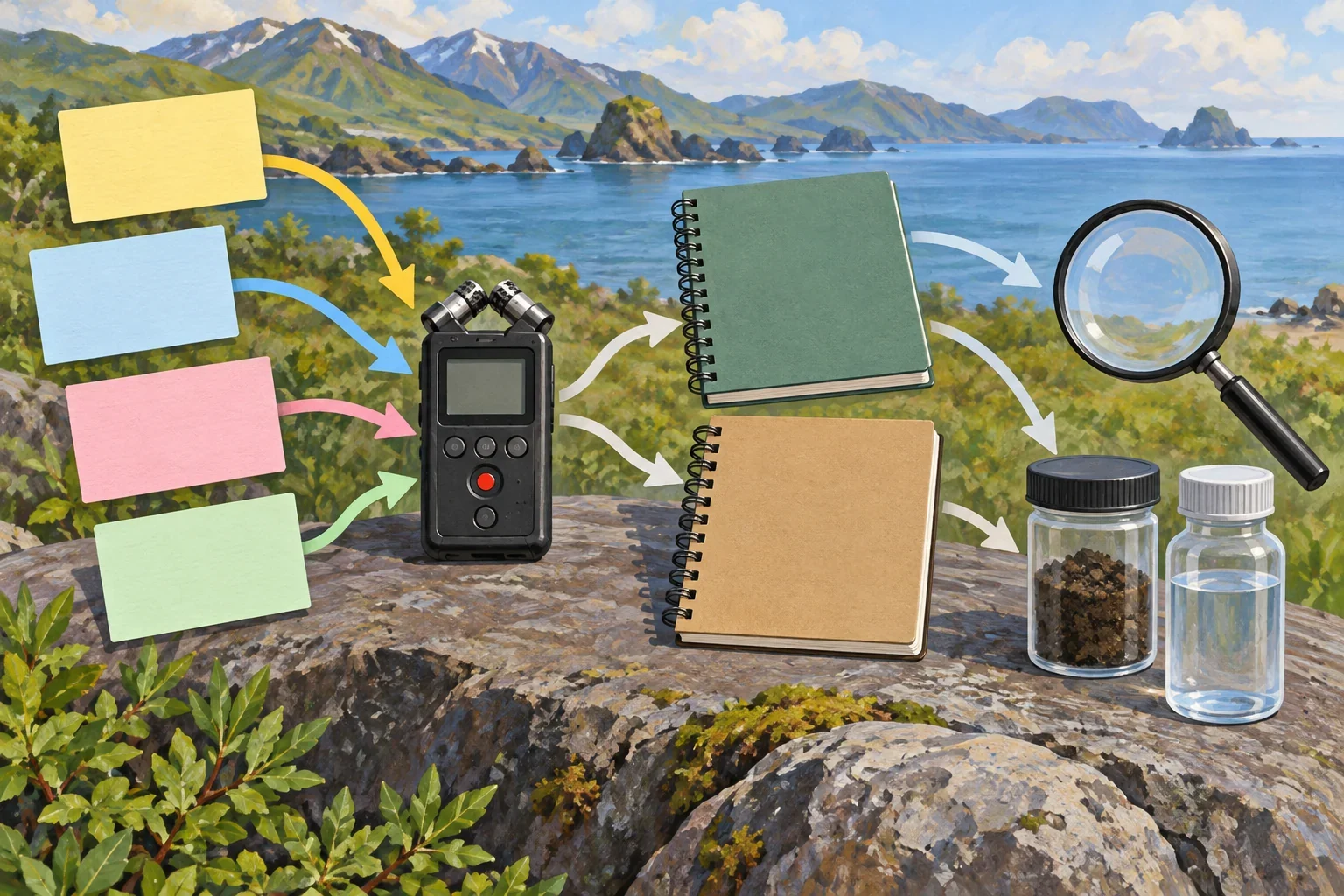 Imagined community consultation linked with environmental learning.