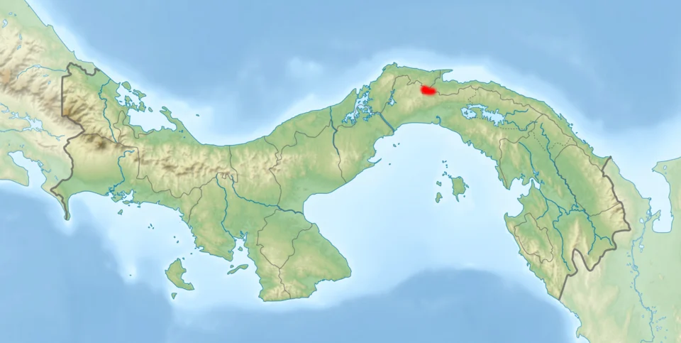 Ectopoglossus Astralogaster range map