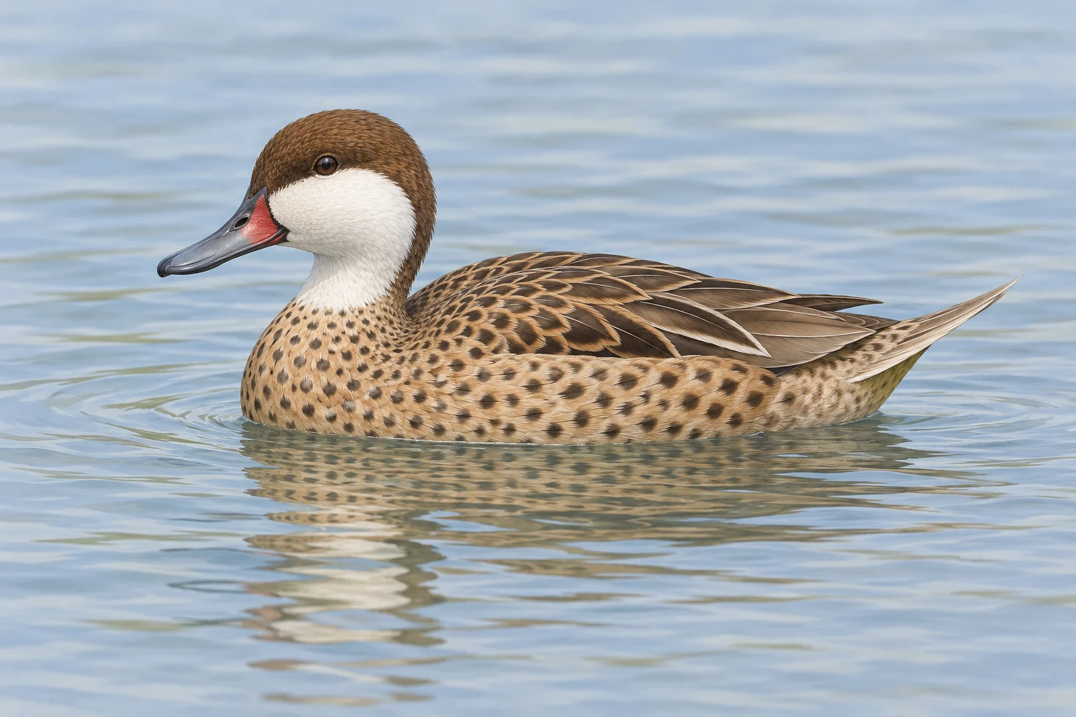 White-cheeked pintail study