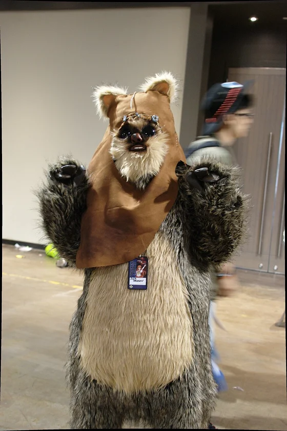 Ewok cosplay at Anime North 2013