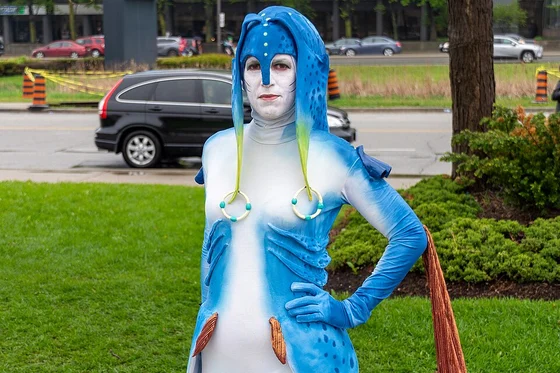Zora cosplay at Anime North 2019