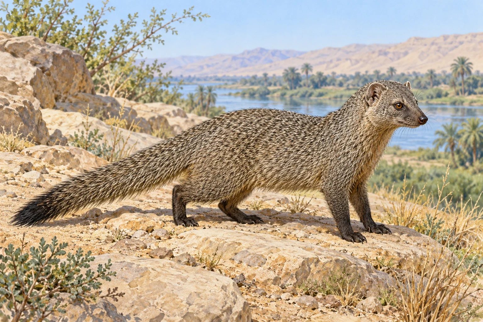 Egyptian mongoose