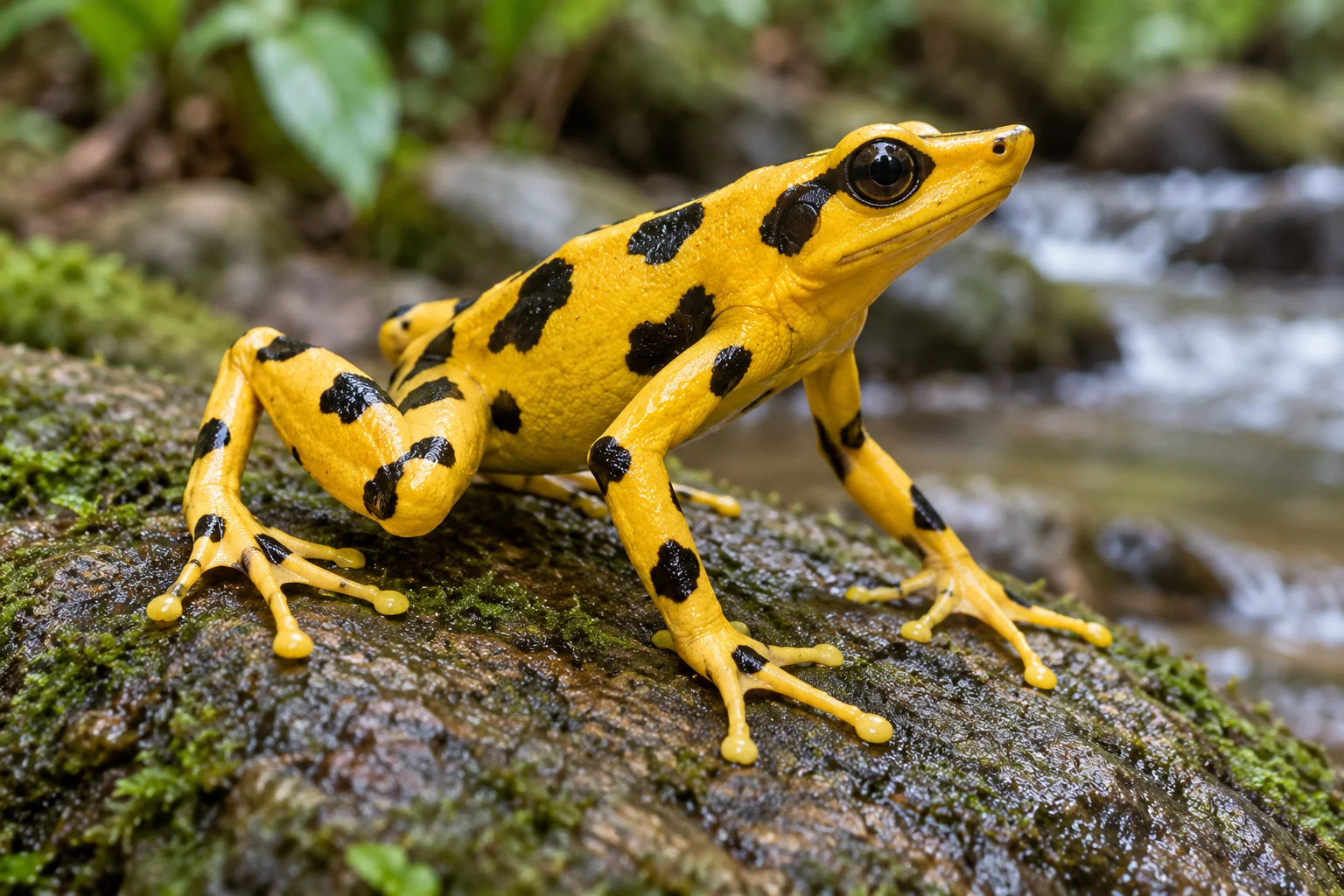Panamanian golden frog.