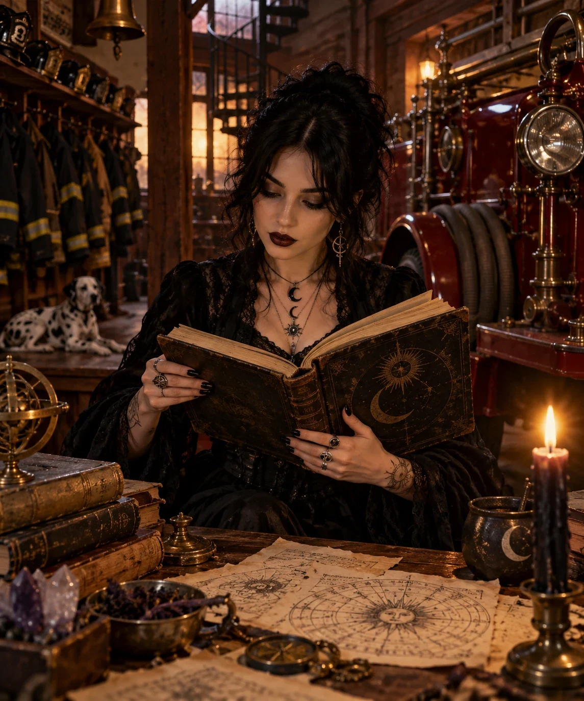 Kylie reading.