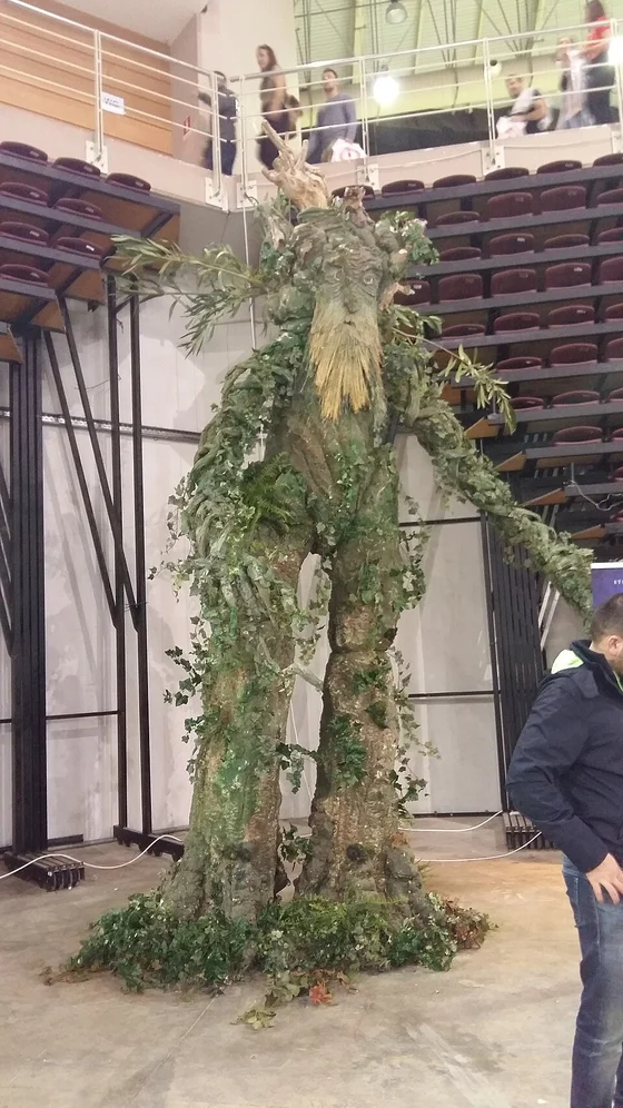 Ent costume at AthensCon 2017