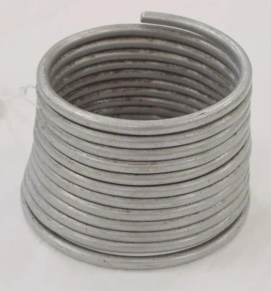 Coiled metal bracelet catalogued as a nineteenth-century Maasai object by The Metropolitan Museum of Art