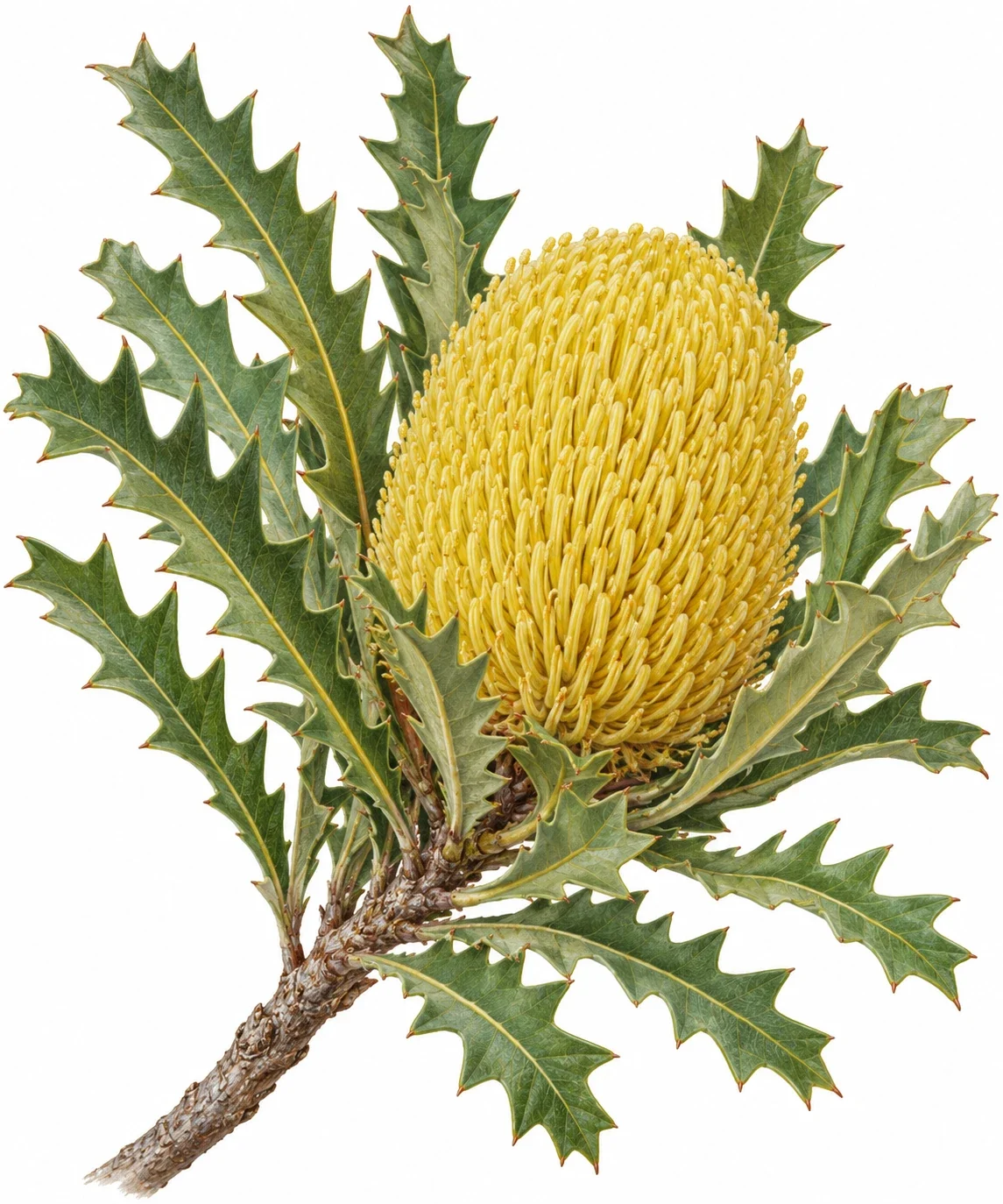 Baxter's banksia branch