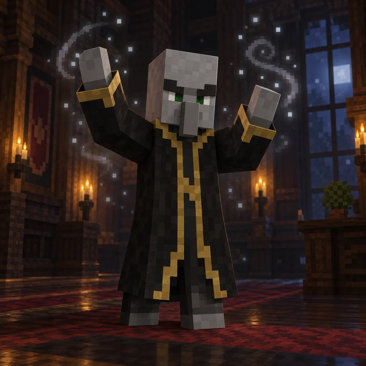 Evoker (Minecraft) - AI-generated unofficial interpretation.