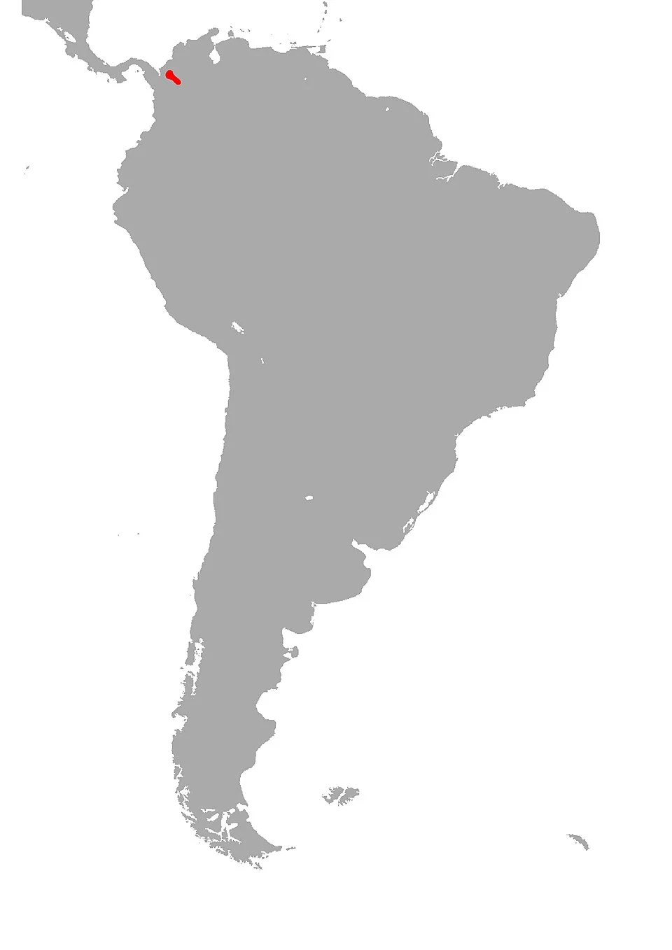 Micrurus camilae map
