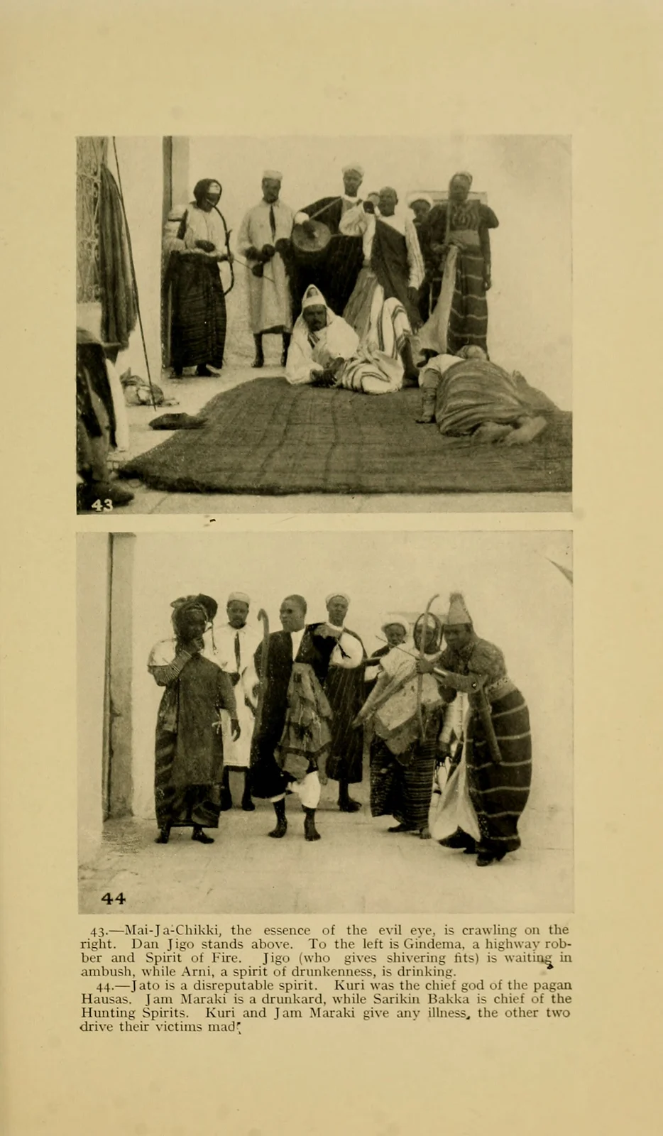 Arni represented drinking in the upper photograph43, 1914