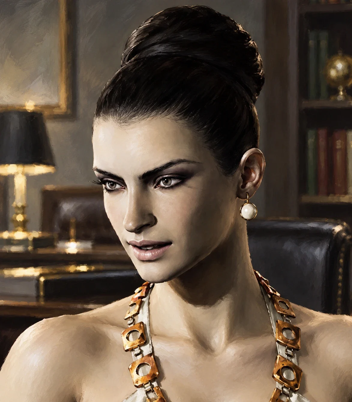 Interpretive Excella portrait.