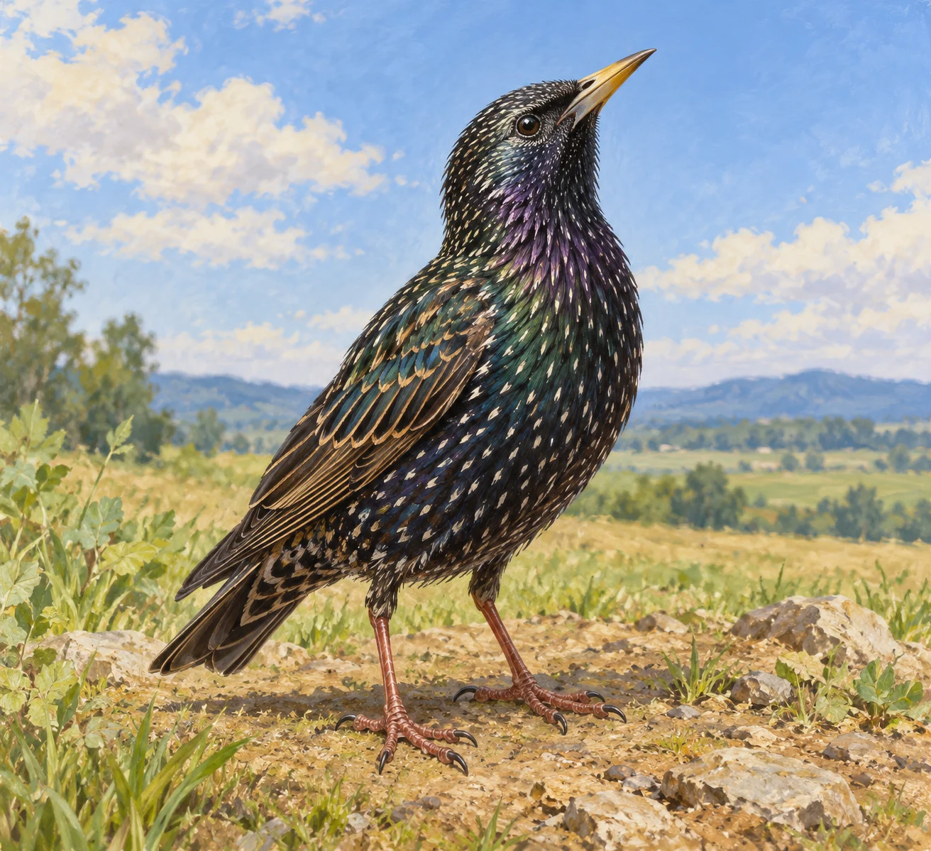 Complete The Starling Who Kept the Borrowed Eyes.