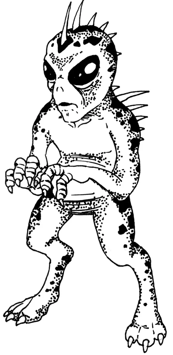 Chupacabra illustration by LeCire