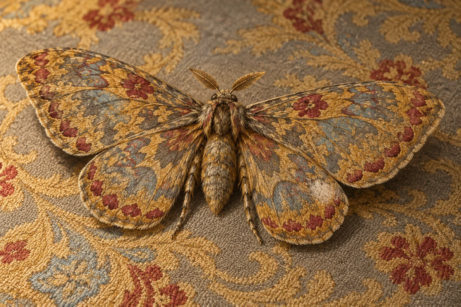 Hapley’s Moth (Wells) — independent literary interpretation with reconstructed unspecified details.