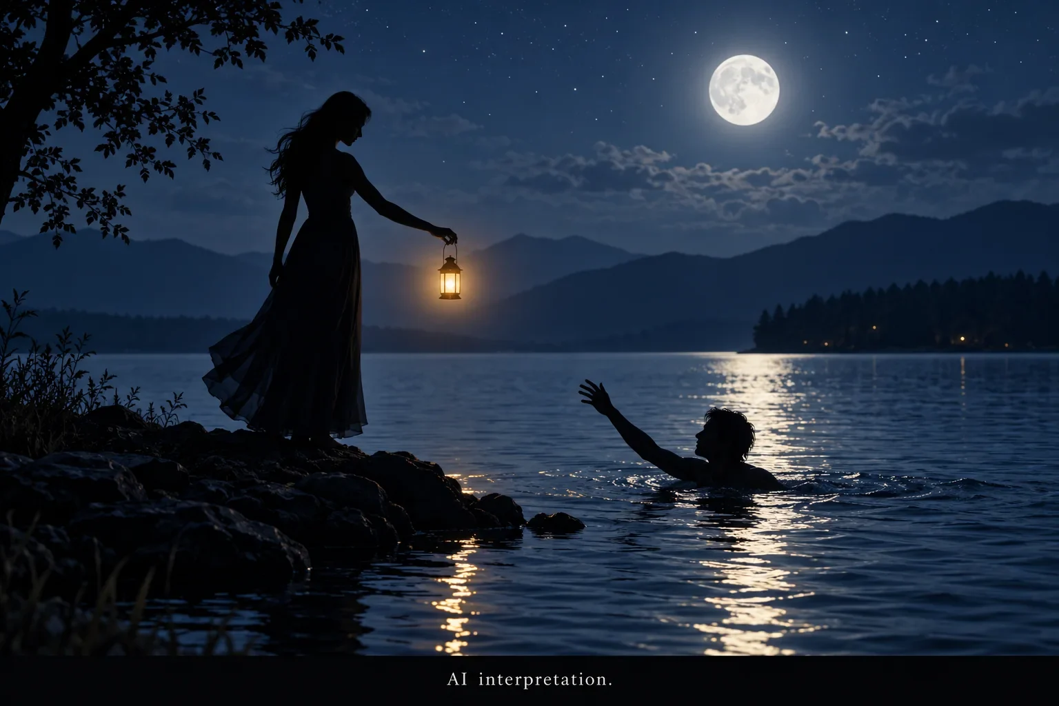 Tamar’s light and swimmer