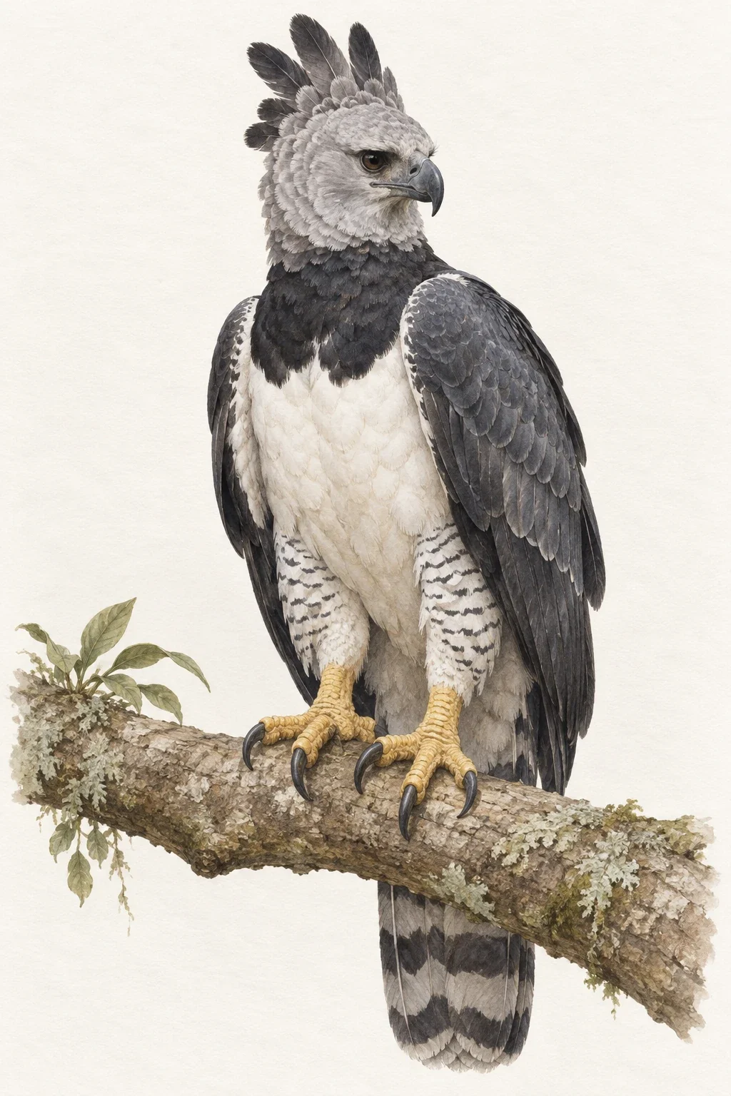 Harpy eagle - AI-generated scientific interpretation.
