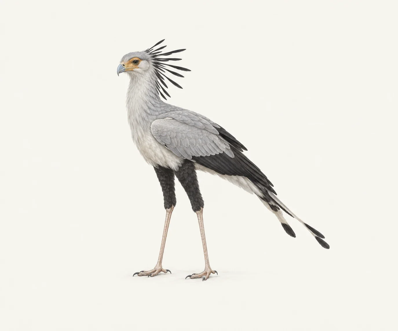 Secretarybird - AI-generated scientific interpretation.