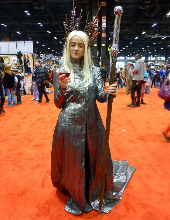 Middle-earth elf: Thranduil cosplay at C2E2 2015