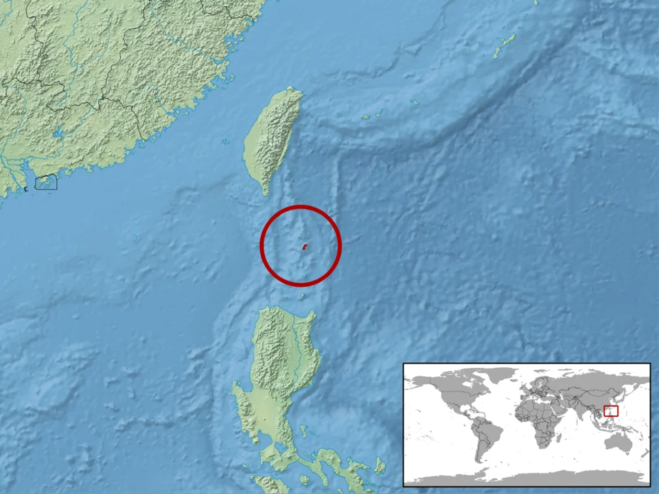 geographic distribution of Draco jareckii (Native:
Philippines)