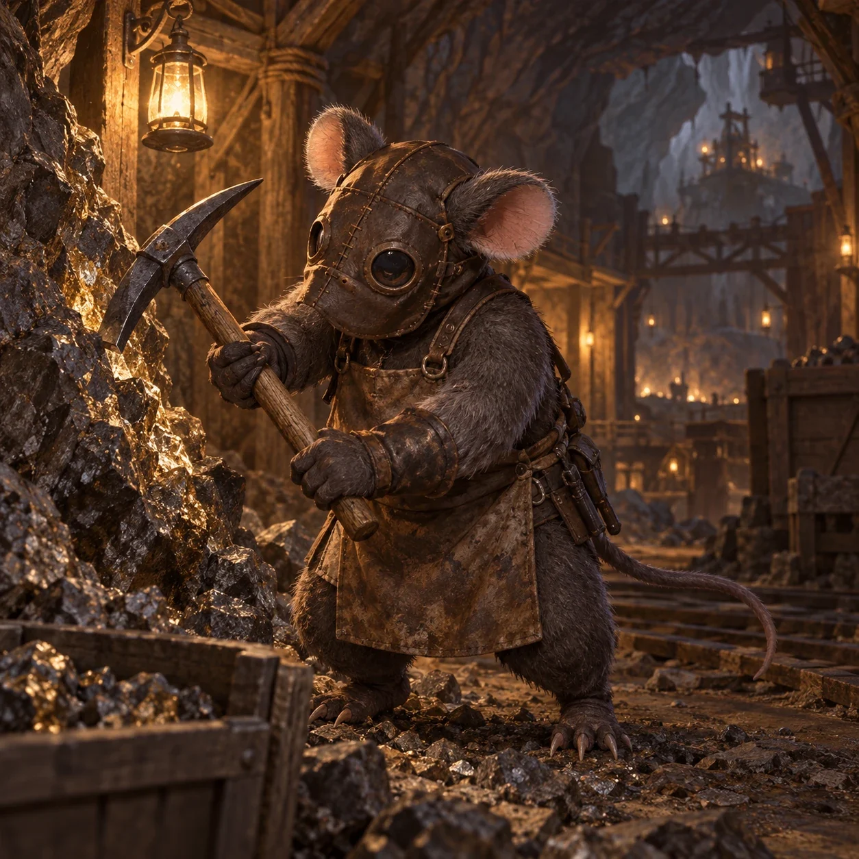 Kobold (Final Fantasy) - AI-generated unofficial interpretation.