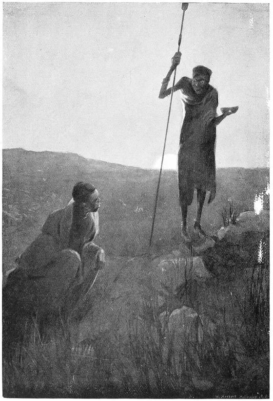 The old two-toed envoy brings the great spear to Sobuso, Holloway 1908