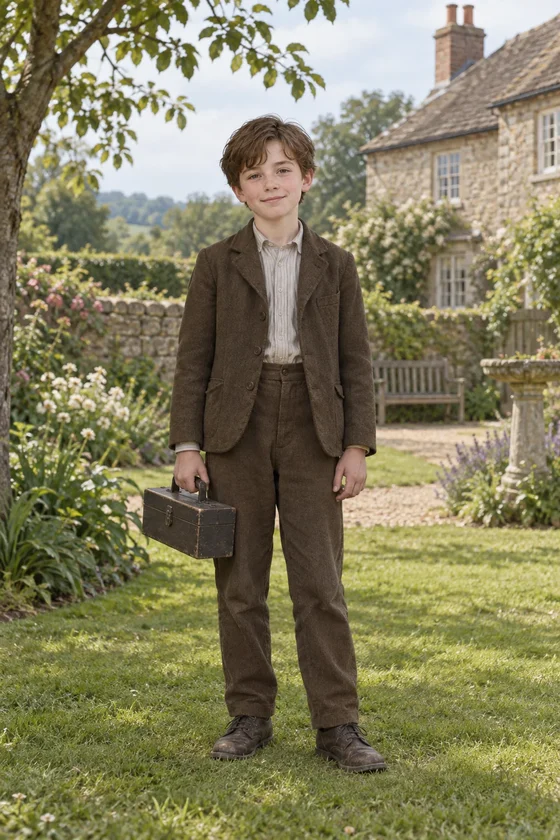 Imagined Peter in a quiet original-novel portrait.